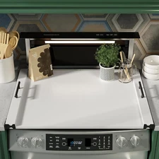 Noodle Board Stove Cover for Gas Stovetop, Bamboo Stove Top Covers for Electric