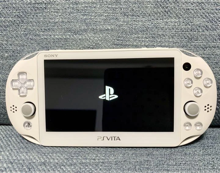 Sony PlayStation Vita PCH-2000 White Wi-Fi Model With Box Console