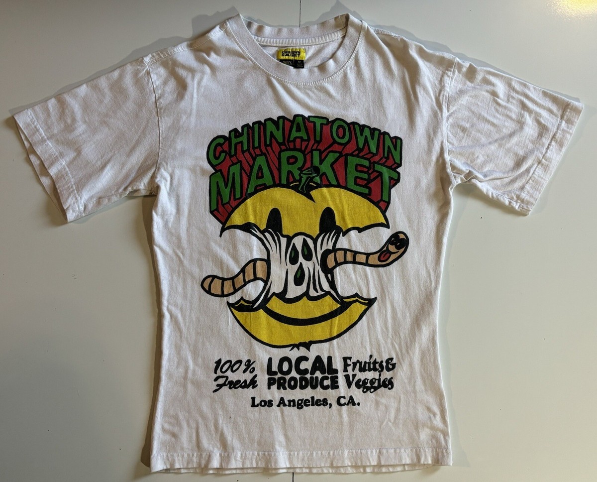 Chinatown Market Smiley Originals Local Produce LA, CA T Shirt Tee
