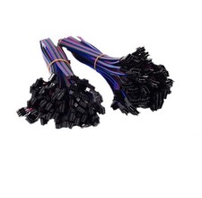 2 Pairs NEW 15cm SM 4Pin 22AWG Wire Male and Female Connectors Pitch 2.54mm