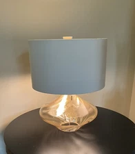 Donghia Gold Flecks Carosello Murano Glass Lamp Vintage John Hutton Kravet