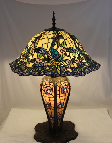 Amazon Peacock Stained Glass Table Lamp Ebay Amazon Peacock Stained Glass Table Lamp Ebay