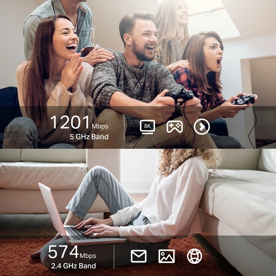 * TP-Link Archer TX20U Plus WiFi Stick for PC, WiFi 6 AX1800 Dual Band, USB 3.0, - Image 4 of 4