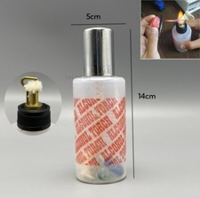 200ml Dental Lab Jewelry Alcohol plastic Nozzle Torch Needle Flame Empty Bottle