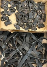 MAUSER 98K LEATHER SLING WITH FROG. SOLD "AS IS".