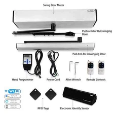 Olidesmart Automatic Swing Door Opener with RFID Sensor for Disabled, Pet Use