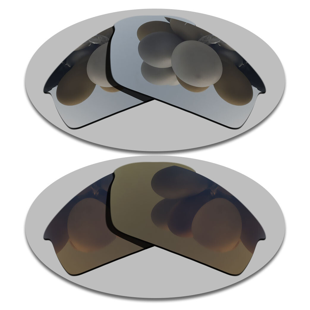 US Silver&Copper Replacement Lenses For-Oakley Bottlecap Polarized