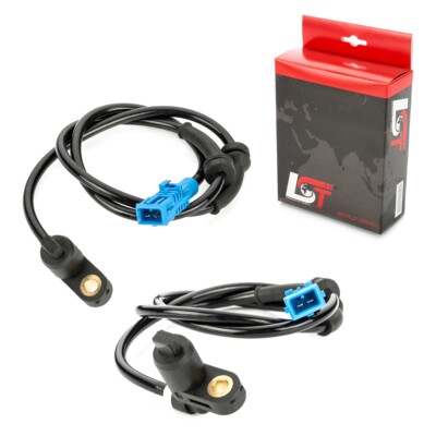 2x ABS Sensor Drehzahlregler Raddrehzahlfühler Set vorne 454576 für PEUGEOT 206 