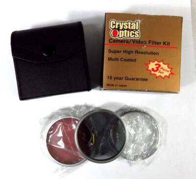 New Open Box Crystal Optics Camera Video Filter Kit VO300 52mm