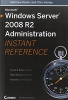 Microsoft Windows Server 2008 R2 Administration Instant Reference By Matthew Hes on sale Microsoft Windows Server 2008 R2 Administration Instant Reference By Matthew Hes on sale
