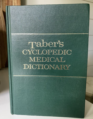 Taber's Cyclopedic Medical Dictionary 11. edycja Vintage HC Edukacyjny Davis - Zdjęcie 1 z 6