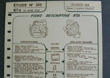 Moteur Peugeot 404