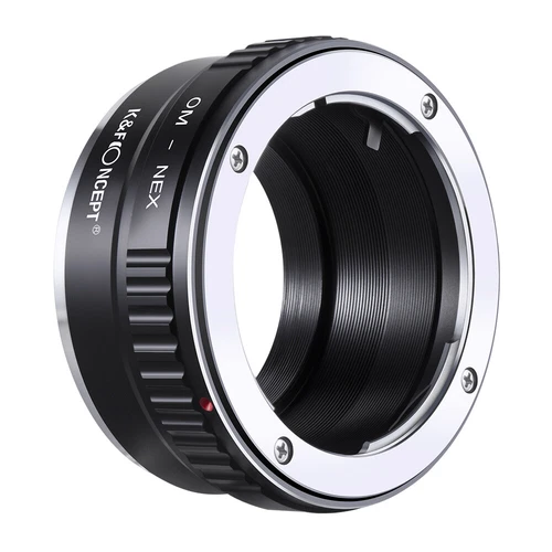 K&F OM-E Lens Adapter Olympus OM Lenses to Sony E Lens Mount Adapter,