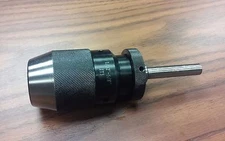 CME/HARVEST 5/8" KEYLESS heavy duty DRILL CHUCK w. 1/2" straight shank--NEW