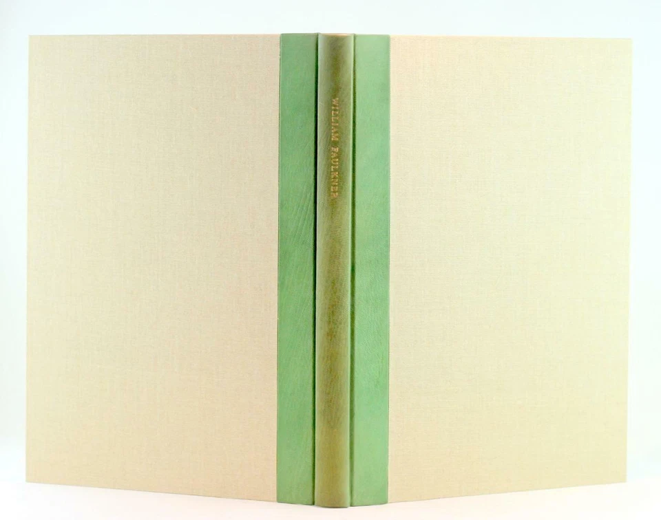 William Faulkner 1988 Limited Editions Club Hunting Stories Neil Welliver Signed - Image 3 of 4