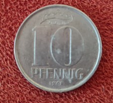 DDR 10 Pfennig St&uuml;ck 1968