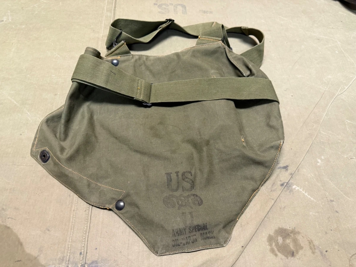 防毒面具包原二战美国野战装备及设备| eBay