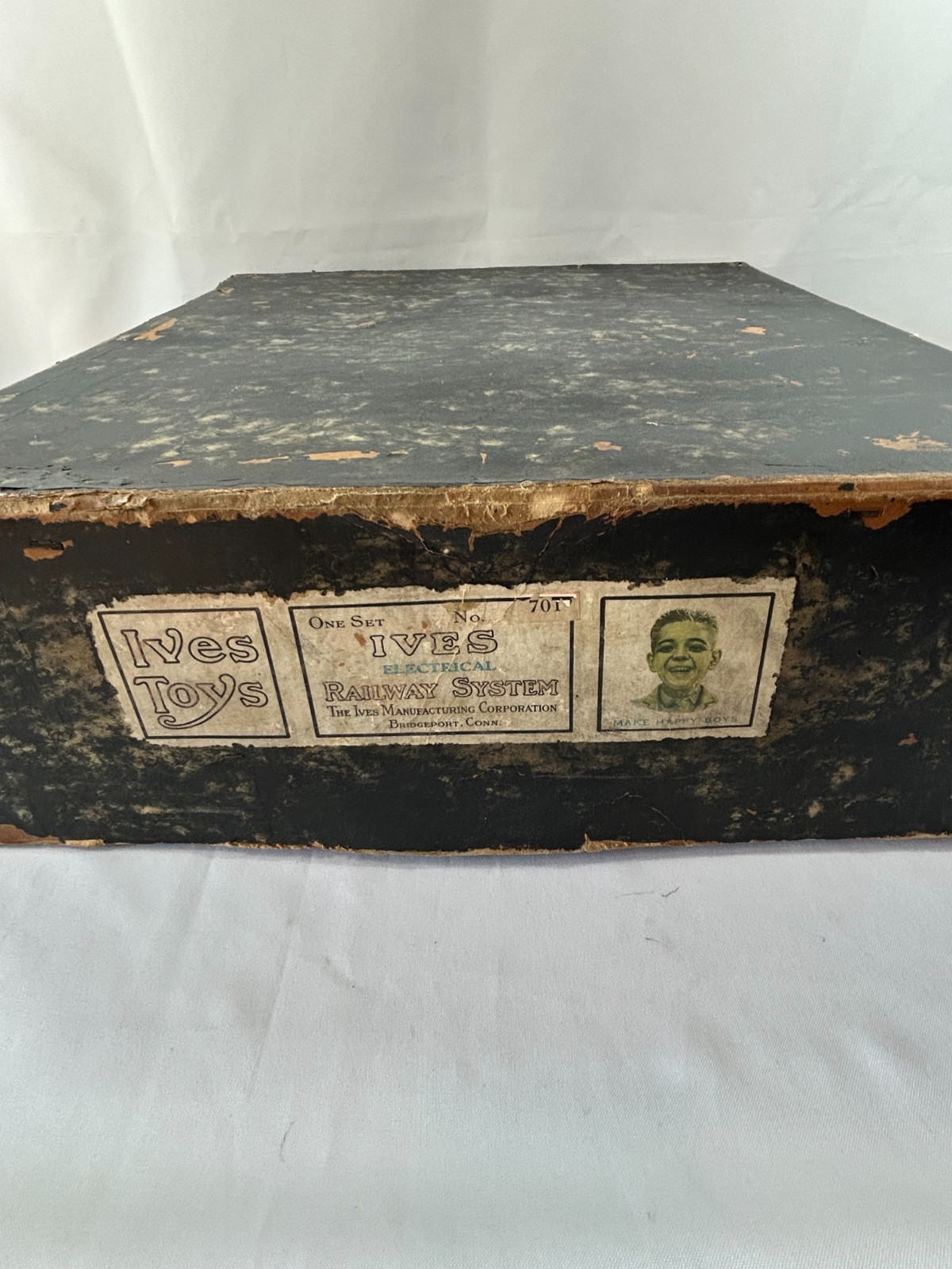 Ives 701 Train Set 3242 Loco + 184 185 186 Cars w/ Transformer Box 1922  Works