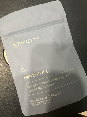NUSKIN MYND 360 MIND FULL 30 CAPS Powerful Brain Health Supplement New Sealed