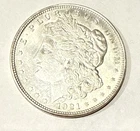 RARE 1921 E Pluribus Unum Silver One Dollar Coin Circulated