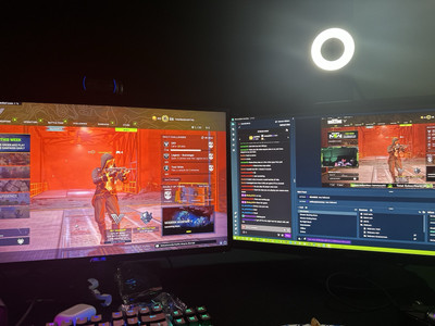 RTX 3070 Desktop | 2 Gaming Monitors 240fps & 144fps And Gaming Desk.