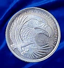 1/10 oz .999 Fine Silver Round - Golden State Mint Eagle Flag Fractional Bullion