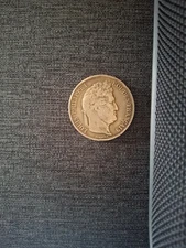 5 Francs 1833 France Louis Philippe (Philippei) Crown Coin 90% Silver (25g)