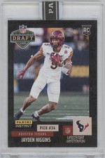 2025 Panini Instant NFL Draft Jayden Higgins #NFLDN-28 /1 RC