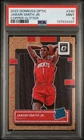 2022 Donruss Optic Basketball Copper Glitter Jabari Smith Jr. #240 PSA 8.5