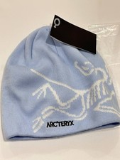 NWT Arc'teryx Toque Beanie Merino Wool Hat - Light Blue - Unisex Ski Snow Wear