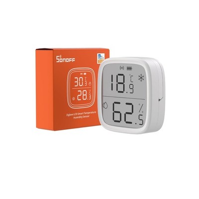 WiFi-Enabled Zigbee Thermometer Hygrometer with App Notifications & Cloud Backup
