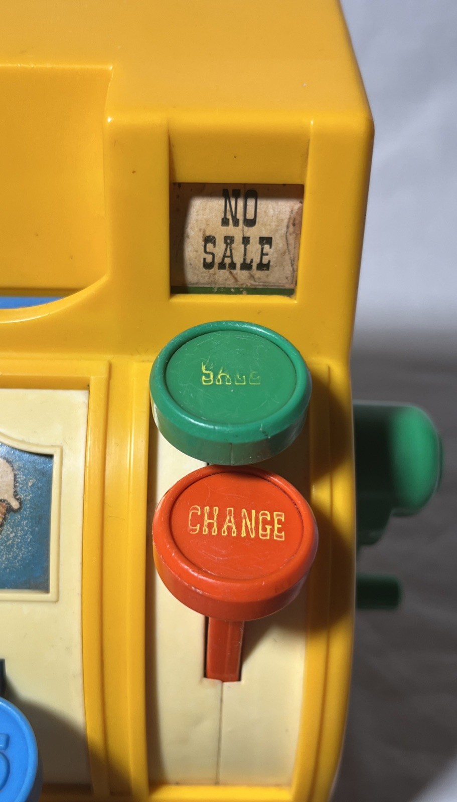 как выглядит Fisher Price 1974 Vintage Cash Register Working No Coins FREE SHIPPING фото