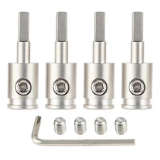 4pcs 4 Gauge to 8 Gauge Car Audio Amp Wire Terminal Blocks Power Cord Input