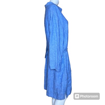 pilar linen tunic dress James Perse Lightweight Linen Tunic Dress