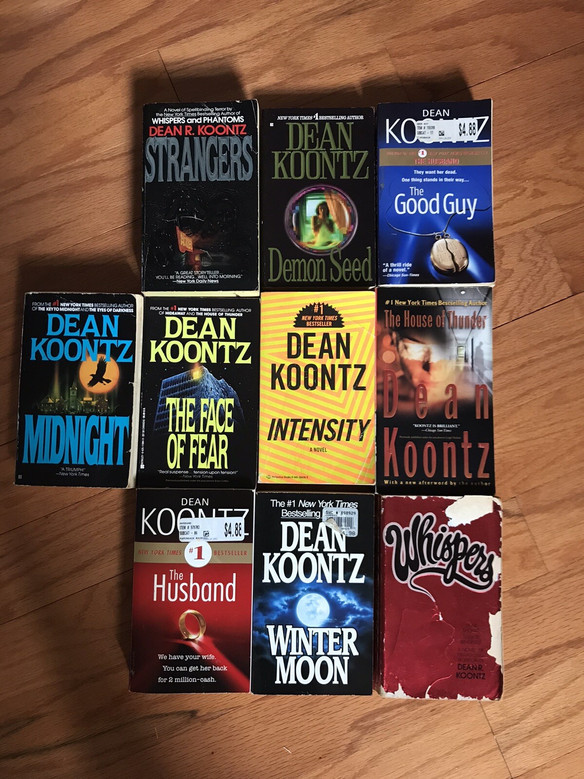 10 Dean Lot Of 10 Dean Koontz Paperback Books Mixed Series Winter Noon,The ...