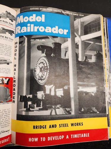 Model Railroader Mag -Complete Year Run & Binder- You Choose Year - 1950 to 1969 - Picture 55 of 156