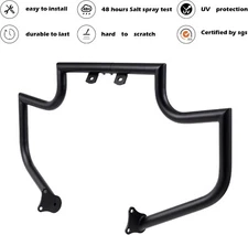 1.5" Crash Bar Engine Guard Highway Bar Honda VT1300 Interstate 01-1133B 2024 US