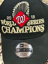 Washington Nationals Men's New Era 39THIRTY 2019 World Series Champions Flex Hat