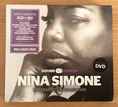  NINA SIMONE 3XCD/DVD SET SOUND VISION DIGIPAK EDITION SELTEN NEU & VERSIEGELT 