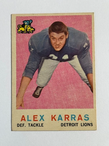1959 Topps - Alex Karras #103 (RC) EX-NM