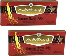 Ginseng Royal Jelly Extra Strength 20 Vials X 10ml - 6 Boxes
