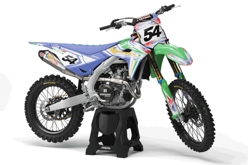 Se adapta a Kawasaki KX450F (2024-2025) y KX250F (2025) kit gráfico calcomanías kxf kx250f - Imagen 2 de 6
