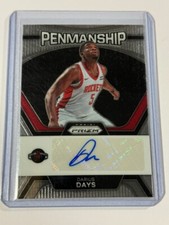 2023-24 PANINI PRIZM DARIUS DAYS PENMANSHIP AUTO #PNM-DAY HOUSTON ROCKETS