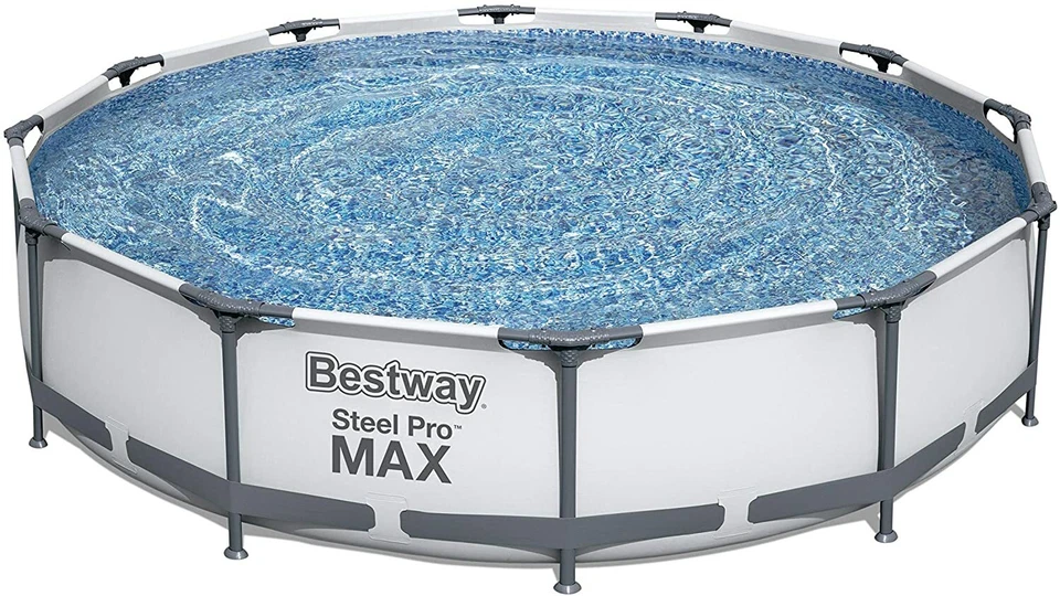 Bestway Swimming Pool ?366x76cm Steel Pro MAX Rund Pool Schwimmbecken Schwimmbad - Bild 2 von 4