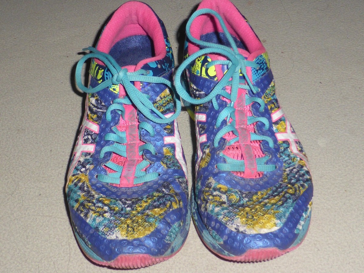 ASICS GEL-NOOSA SIZE WOMANS 10 1/2 T676N TRI 11 SHOES RUNNING BLUE