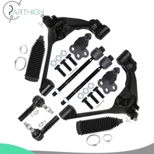 10Pcs Front Lower Control Arm And Ball Joint Tie Rod For 2000-2003 Dodge Durango