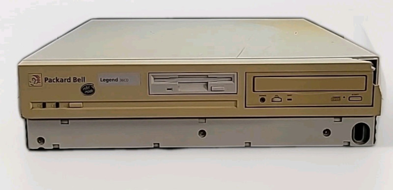 Vintage Packard Bell Legend 36CD Desktop Computer