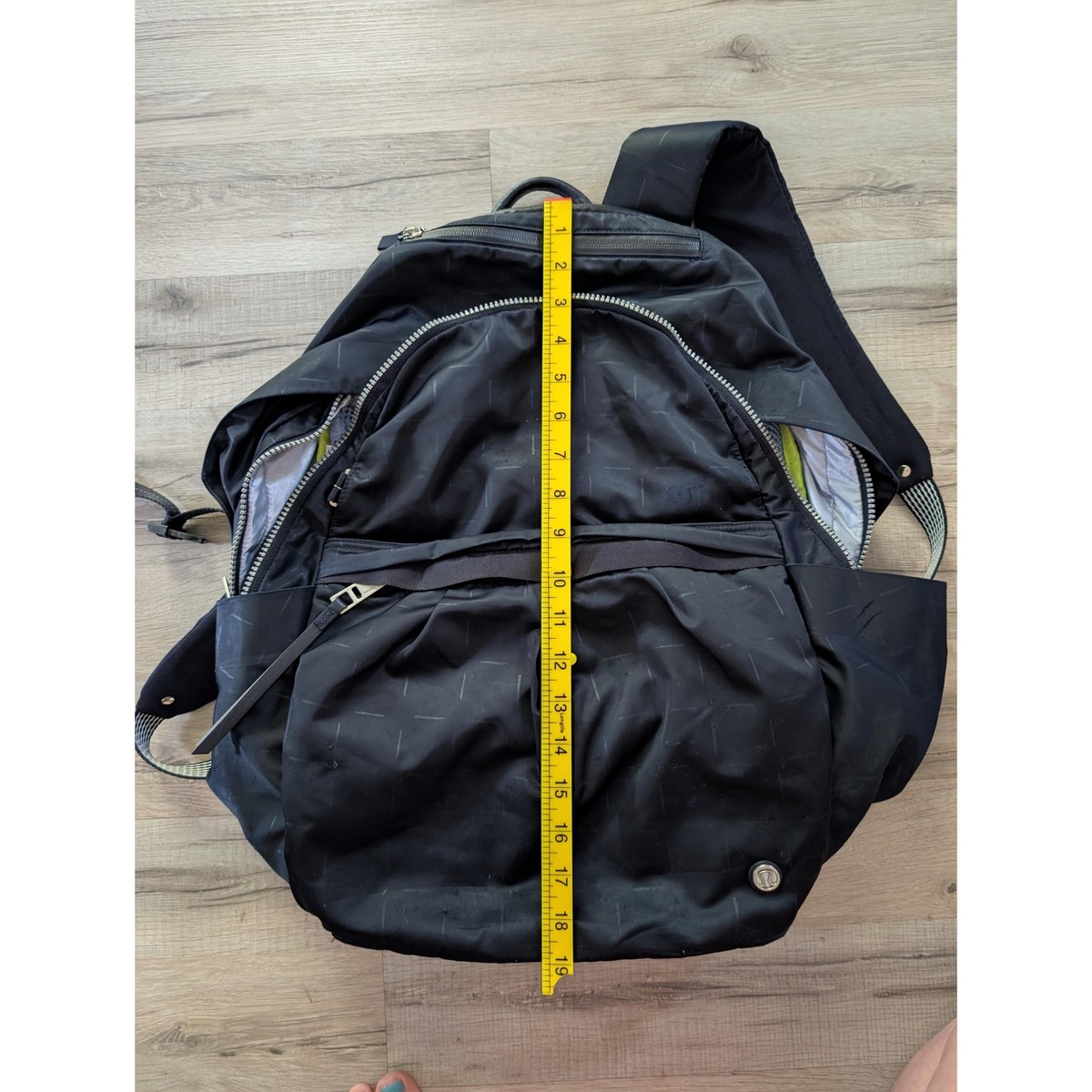 ebay pack it up lululemon backpack Lululemon Pack It Up Backpack in Navy Blue (A1)