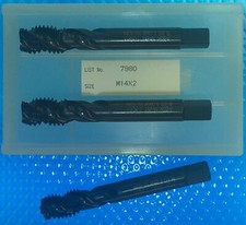 3pc NACHI  M14 X 2.0 VIPER-T Spiral Flute Bottom Taps; GT8 N6 ; HSSEV🎯Machinist