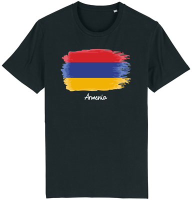 Armenia Armenian Flag T-Shirt Country Nationality Support Sports Unisex  TShirt